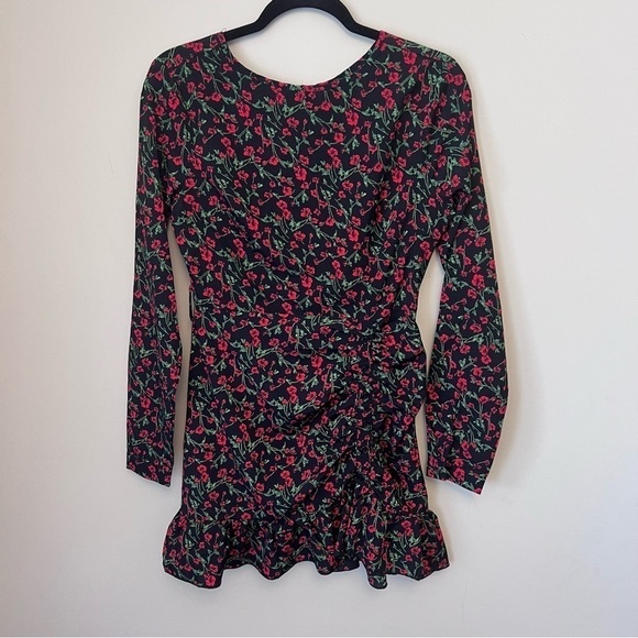Missguided Floral Mini Summer Dress size 2 - Picture 3 of 8